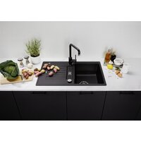Кухонная мойка Blanco Zia 45 S 514724 (антрацит, клапан-автомат) - Превью изображения №2 — Интернет-магазин Time-Shop