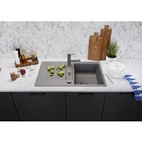 Кухонная мойка Blanco Zia 45 S 514724 (антрацит, клапан-автомат) - Превью изображения №4 — Интернет-магазин Time-Shop