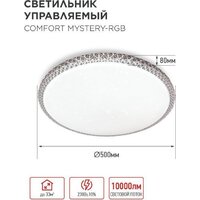 Припотолочная люстра In Home Comfort Mystery-RGB 4690612058900 - Превью изображения №7 — Интернет-магазин Time-Shop