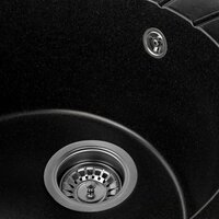 Кухонная мойка Saniteco Pura (оникс) - Превью изображения №9 — Интернет-магазин Time-Shop