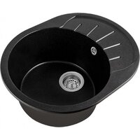 Кухонная мойка Saniteco Pura (оникс) - Превью изображения №7 — Интернет-магазин Time-Shop