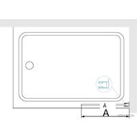 Стеклянная шторка для ванны RGW SC-056-8 400 35110562840-11 - Превью изображения №4 — Интернет-магазин Time-Shop