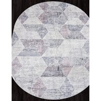 Ковер для жилой комнаты Merinos Zumma F257-OVAL-PINK (1.6х2.3) - Превью изображения №4 — Интернет-магазин Time-Shop