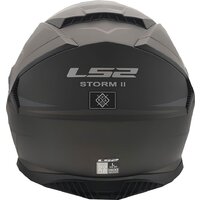 Мотошлем LS2 FF800 Storm II Fist (S, Matt Black) - Превью изображения №7 — Интернет-магазин Time-Shop