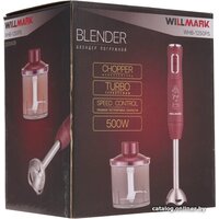 Погружной блендер Willmark WHB-1250PS - Превью изображения №11 — Интернет-магазин Time-Shop
