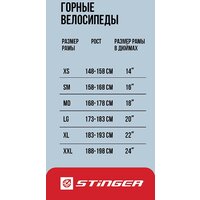 Велосипед Stinger Element 29 M 2025 (зеленый) - Превью изображения №2 — Интернет-магазин Time-Shop