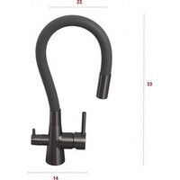 Смеситель Ledeme L4955D-12 - Превью изображения №6 — Интернет-магазин Time-Shop