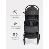 Коляска прогулочная «книга» Tomix Corsa S5506 (Black) - Превью изображения №5 — Интернет-магазин Time-Shop