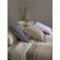 Покрывало Tkano Essential Warm traditions TK23-BS0013 (бежево-серый) - Превью изображения №7 — Интернет-магазин Time-Shop