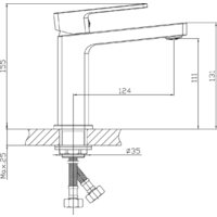 Смеситель Lauter Cascade 21СК655BS - Превью изображения №2 — Интернет-магазин Time-Shop