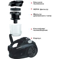 Пылесос Endever VC-540 - Превью изображения №6 — Интернет-магазин Time-Shop