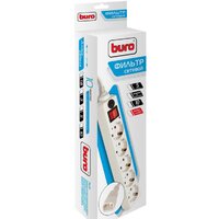 Сетевой фильтр Buro 500SH-1.8-UPS-W - Превью изображения №3 — Интернет-магазин Time-Shop