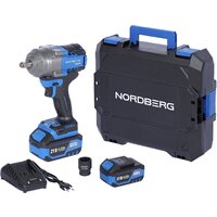 Гайковерт Nordberg NE805K (с 2-мя АКБ, кейс) - Превью изображения №3 — Интернет-магазин Time-Shop