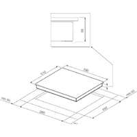 Варочная панель Graude GS 60.3 W - Превью изображения №2 — Интернет-магазин Time-Shop