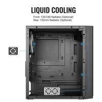 Корпус AeroCool Hexform-G-BK-v2 - Превью изображения №7 — Интернет-магазин Time-Shop
