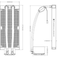 Система жидкостного охлаждения для процессора Thermalright Frozen Magic 240 Scenic V2 - Превью изображения №9 — Интернет-магазин Time-Shop