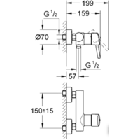 Смеситель Grohe Concetto 32210001 - Превью изображения №2 — Интернет-магазин Time-Shop