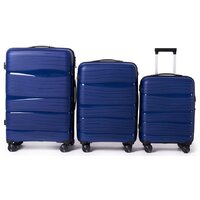 Чемодан-спиннер Pride РР-9802 (S, синий) - Превью изображения №4 — Интернет-магазин Time-Shop