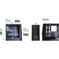 Корпус Xilence X505 Blast ARGB - Превью изображения №11 — Интернет-магазин Time-Shop