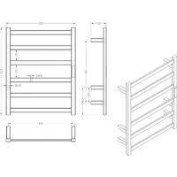 Полотенцесушитель Roxen Plaza 11040-5063C - Превью изображения №10 — Интернет-магазин Time-Shop
