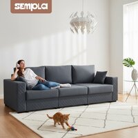 Диван Sempla Неаполь 1 (альба темно-серый) - Превью изображения №5 — Интернет-магазин Time-Shop