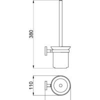 Ершик для унитаза Allen Brau Priority 6.31008-00 - Превью изображения №2 — Интернет-магазин Time-Shop