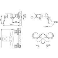 Смеситель Bravat Eler F9191238CP-01 - Превью изображения №2 — Интернет-магазин Time-Shop