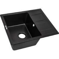 Кухонная мойка ZorG Apollo 58 (черный оникс) - Превью изображения №2 — Интернет-магазин Time-Shop