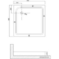 Душевой уголок Niagara NG-6614-08 100x100x190 - Превью изображения №7 — Интернет-магазин Time-Shop