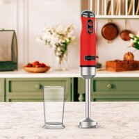 Погружной блендер Cecotec Power RetroRed 1200MAX - Превью изображения №2 — Интернет-магазин Time-Shop