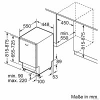 Встраиваемая посудомоечная машина Siemens iQ300 SR63EX24KE - Превью изображения №10 — Интернет-магазин Time-Shop