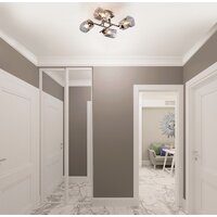 Припотолочная люстра Евросвет Hilari 30165/4 (Черный жемчуг) - Превью изображения №5 — Интернет-магазин Time-Shop