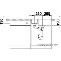 Кухонная мойка Blanco Metra 6-F (антрацит) [519134] - Превью изображения №4 — Интернет-магазин Time-Shop