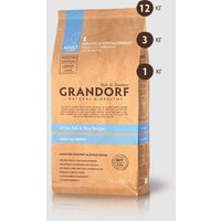 Сухой корм для собак Grandorf Medium & Maxi Breeds White Fish (с белой рыбой) 10 кг - Превью изображения №2 — Интернет-магазин Time-Shop
