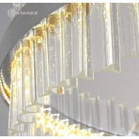 Подвесная люстра Estares Sofia 100W R-APP-500x1100-CHROME/CLEAR-220-IP20_Ч - Превью изображения №5 — Интернет-магазин Time-Shop