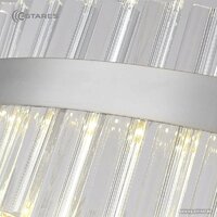 Подвесная люстра Estares Sofia 100W R-APP-500x1100-CHROME/CLEAR-220-IP20_Ч - Превью изображения №3 — Интернет-магазин Time-Shop