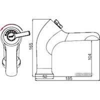 Смеситель FRAP H87 F1087 - Превью изображения №2 — Интернет-магазин Time-Shop
