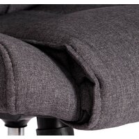 Офисное кресло TetChair Bergamo (ткань, хром 22/темно-серый F68) - Превью изображения №10 — Интернет-магазин Time-Shop