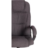 Офисное кресло TetChair Bergamo (ткань, хром 22/темно-серый F68) - Превью изображения №6 — Интернет-магазин Time-Shop