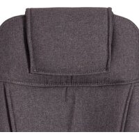 Офисное кресло TetChair Bergamo (ткань, хром 22/темно-серый F68) - Превью изображения №8 — Интернет-магазин Time-Shop