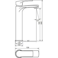 Смеситель Damixa Eclipse 480250000 - Превью изображения №4 — Интернет-магазин Time-Shop