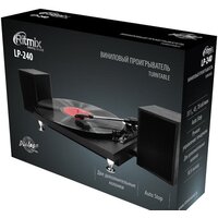 Виниловый проигрыватель Ritmix LP-240 (черный) - Превью изображения №4 — Интернет-магазин Time-Shop