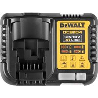 Аккумулятор с зарядным устройством DeWalt DCB1104M2 (18В/2x4 Ач) - Превью изображения №4 — Интернет-магазин Time-Shop
