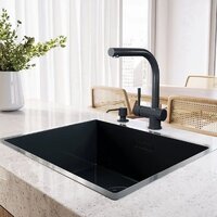 Кухонная мойка Globalo Riwolo 50.1 Anthracite - Превью изображения №4 — Интернет-магазин Time-Shop