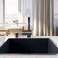 Кухонная мойка Globalo Riwolo 50.1 Anthracite - Превью изображения №8 — Интернет-магазин Time-Shop