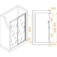 Душевая дверь RGW PA-017 R 350801713-21 - Превью изображения №6 — Интернет-магазин Time-Shop