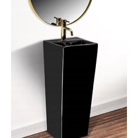 Умывальник Rea Kamila (черный) - Превью изображения №2 — Интернет-магазин Time-Shop