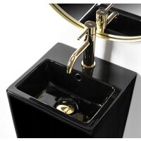 Умывальник Rea Kamila (черный) - Превью изображения №4 — Интернет-магазин Time-Shop