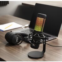 Проводной микрофон HyperX QuadCast S (черный) - Превью изображения №11 — Интернет-магазин Time-Shop