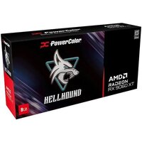 Видеокарта PowerColor Hellhound AMD Radeon RX 9060 XT 8GB GDDR6 RX9060XT 8G-L/OC - Превью изображения №7 — Интернет-магазин Time-Shop
